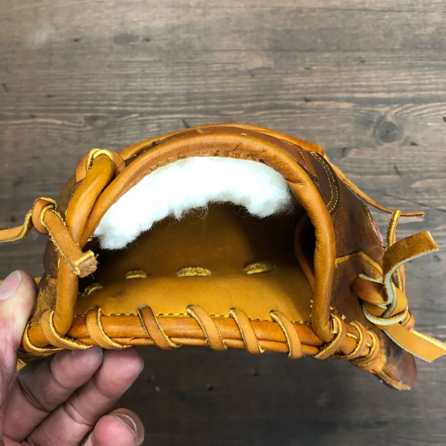 Leather repair, heel rebuild